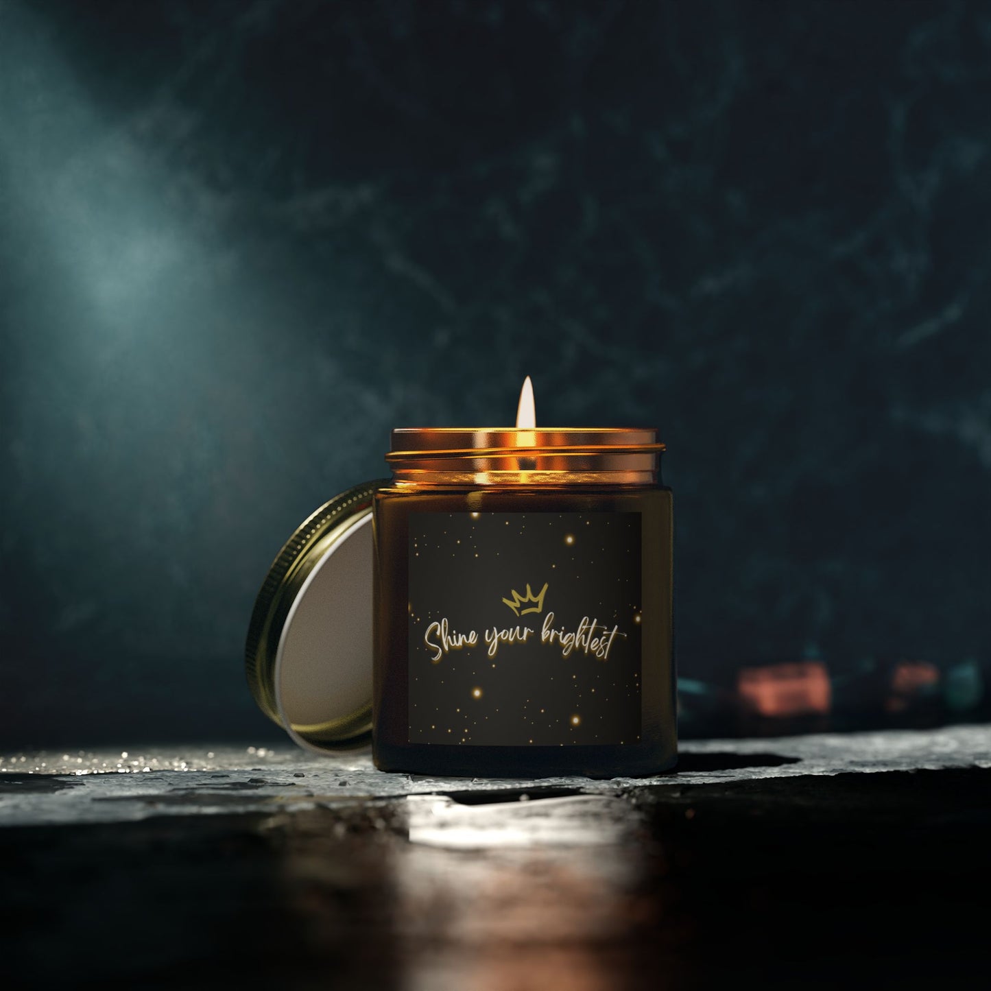 Scented Candle, Coconut Apricot Wax (4oz)